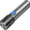 K31 Usb Rechargeable Led Flash Light Flashlight