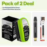 2 Pcs Car Care Bundle - Effortlessly Removes Dirt, Grime, and Road Residue