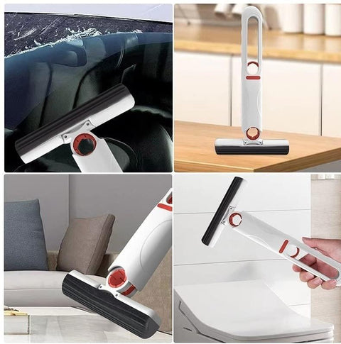 2-in-1 Multipurpose Window Cleaning Tool | Glass, Mirror, Tiles & Car Windshield Cleaner