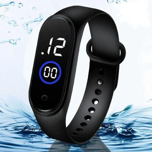 Waterproof LED Smart Watch - 1 Pc for Boys & Girls