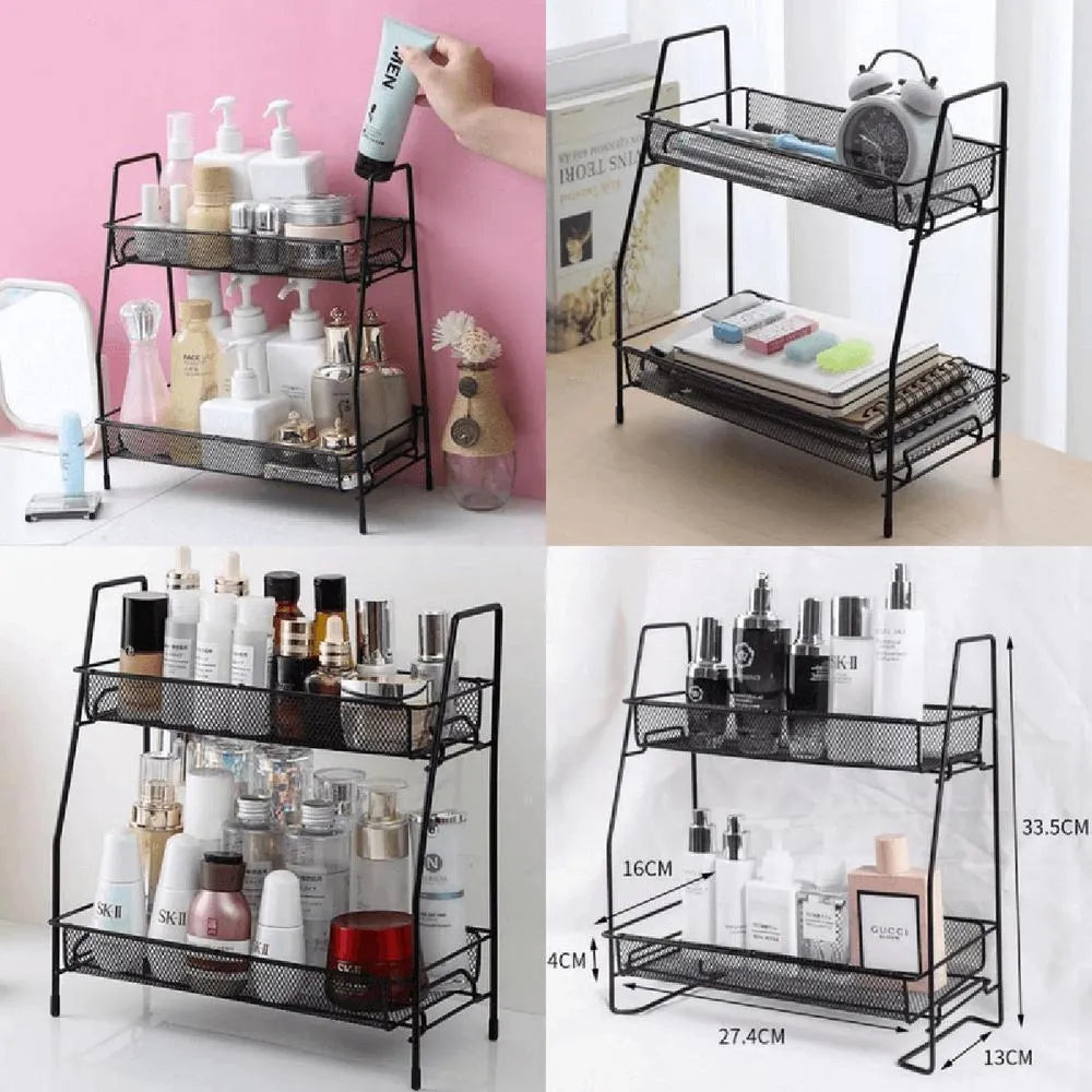1 Pc Alloy Desk Organizer