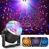 LED Disco Party Lights Crystal Magic Ball 3W RGB